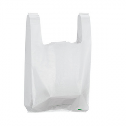 liasse de sac bretelle blanc