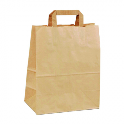 sac cabas kraft brun