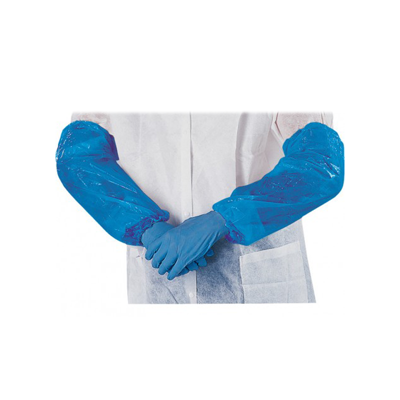 manchette de protection jetable bleu